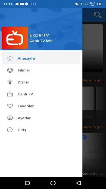 Exper tv apk
