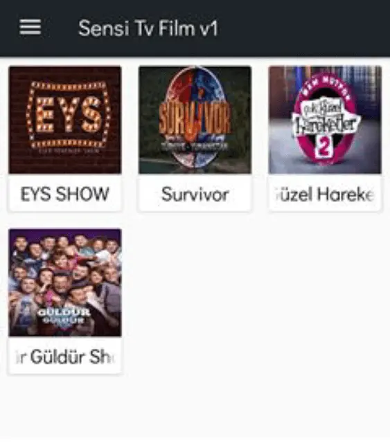 sensi tv apk