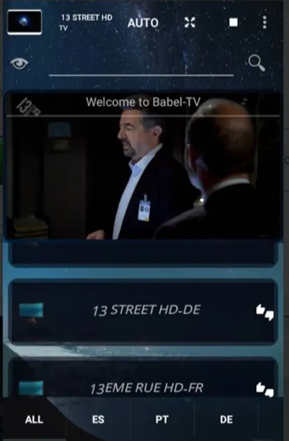 Babel tv apk Ekran Görüntüsü 1