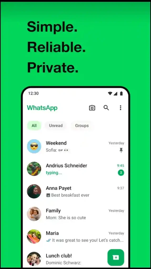 Whatsapp apk Ekran Görüntüsü 1