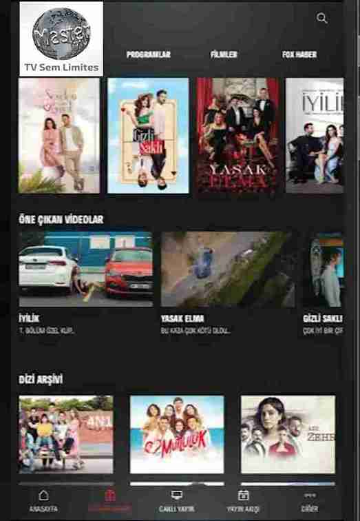 Master tv apk Ekran Görüntüsü 1