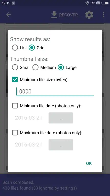 Diskdigger apk Ekran Görüntüsü 1