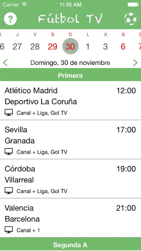  futbol tv apk Ekran Görüntüsü 1