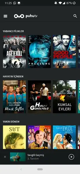 Puhu tv reklamsız Ekran Görüntüsü 3