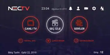 Nectv player Ekran Görüntüsü 2