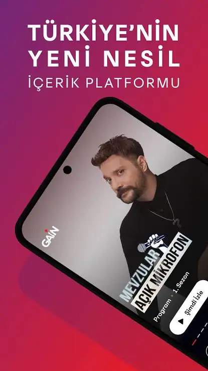 Gain tv apk Ekran Görüntüsü 1