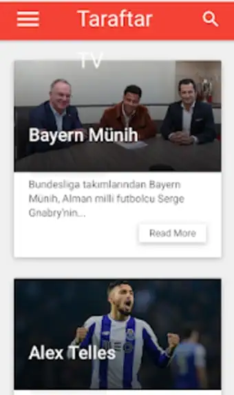 Taraftar TV APK Ekran Görüntüsü 1